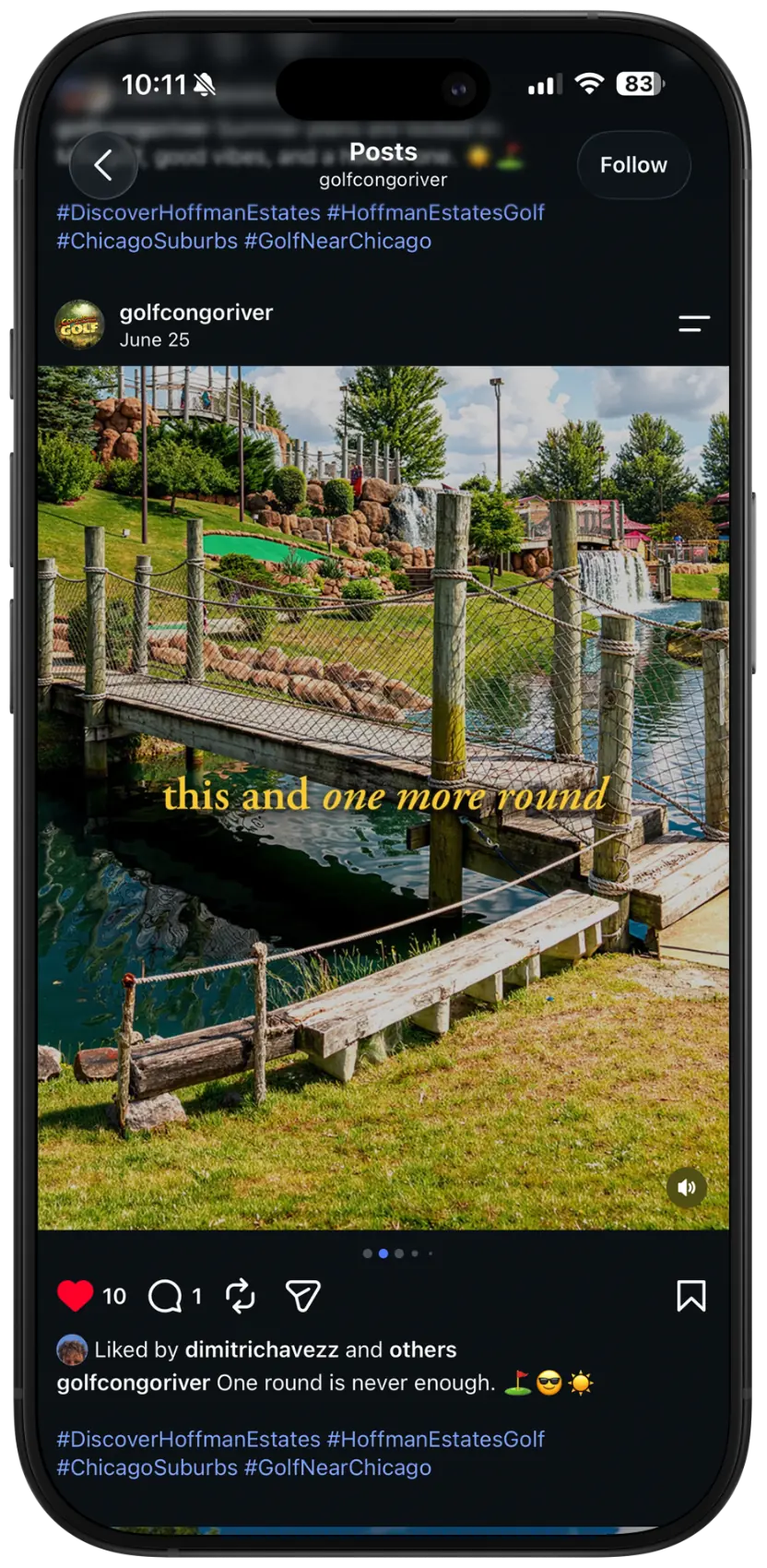 Congo River Adventure Golf: One More Round