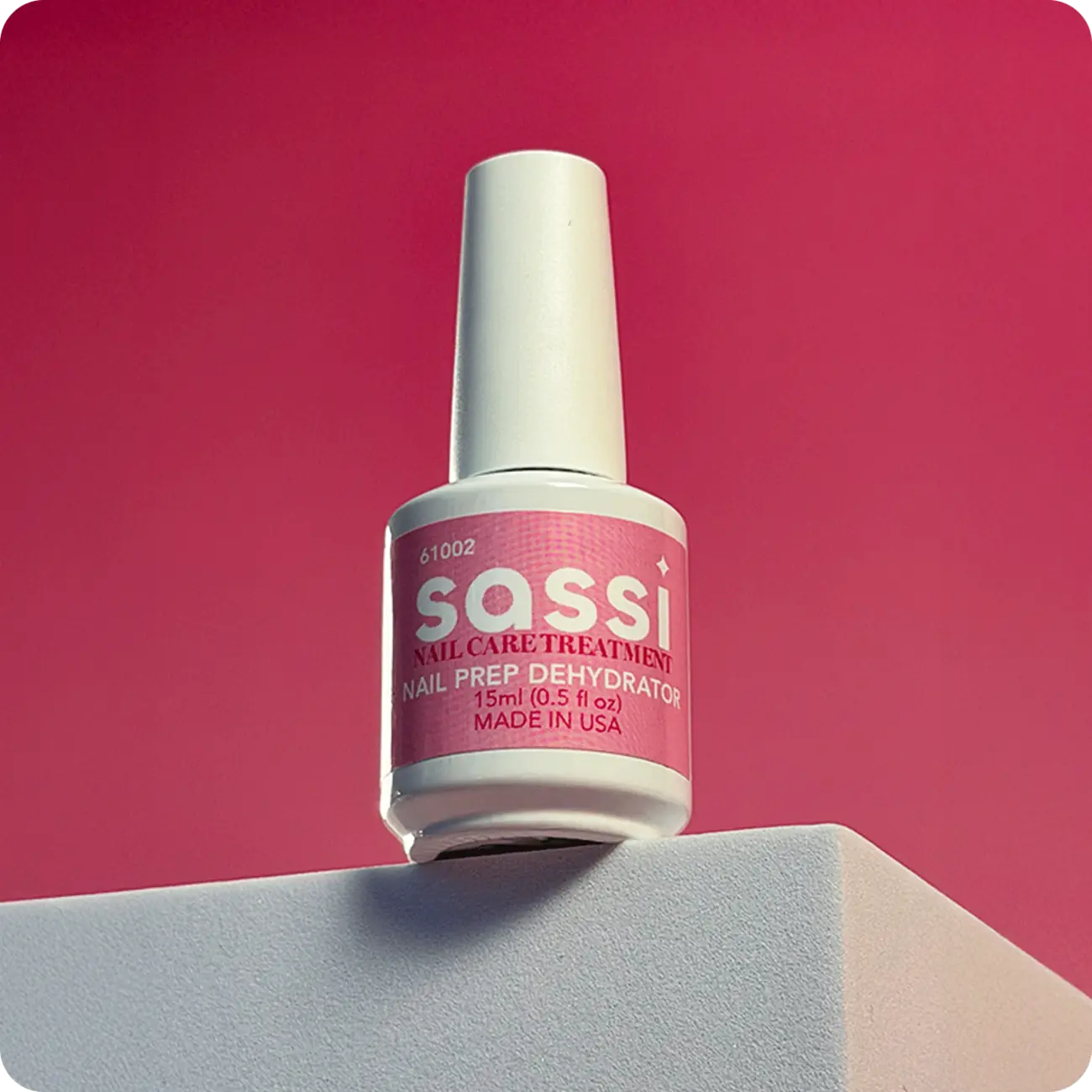 Sassi nail prep dehydrator product photograph